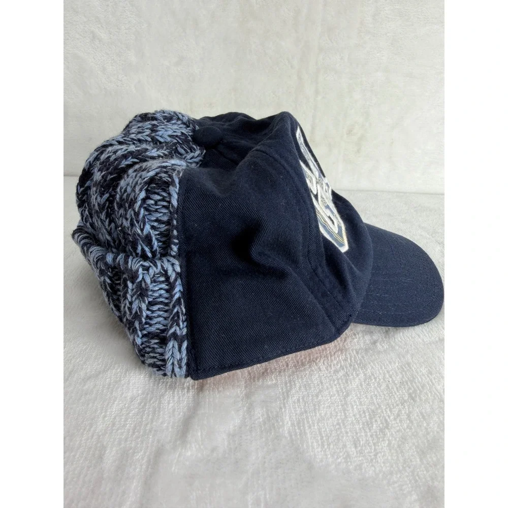 Gap Kids‎ Boys Navy Blue Knit Back Baseball Hat Cap Hybrid